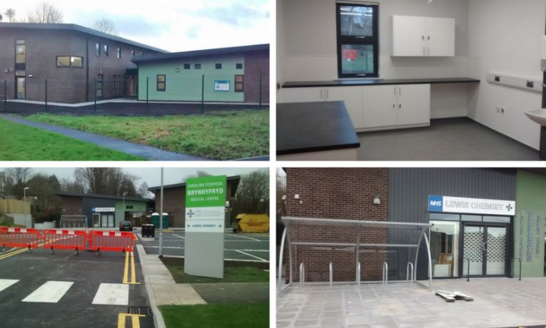 Brynhyfryd surgery approaches practical completion